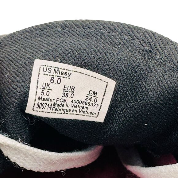 VANS Old Skool Rainbow Checkerboard Sneakers Suede Canvas Missy Size 6 Colorful - Picture 8 of 9